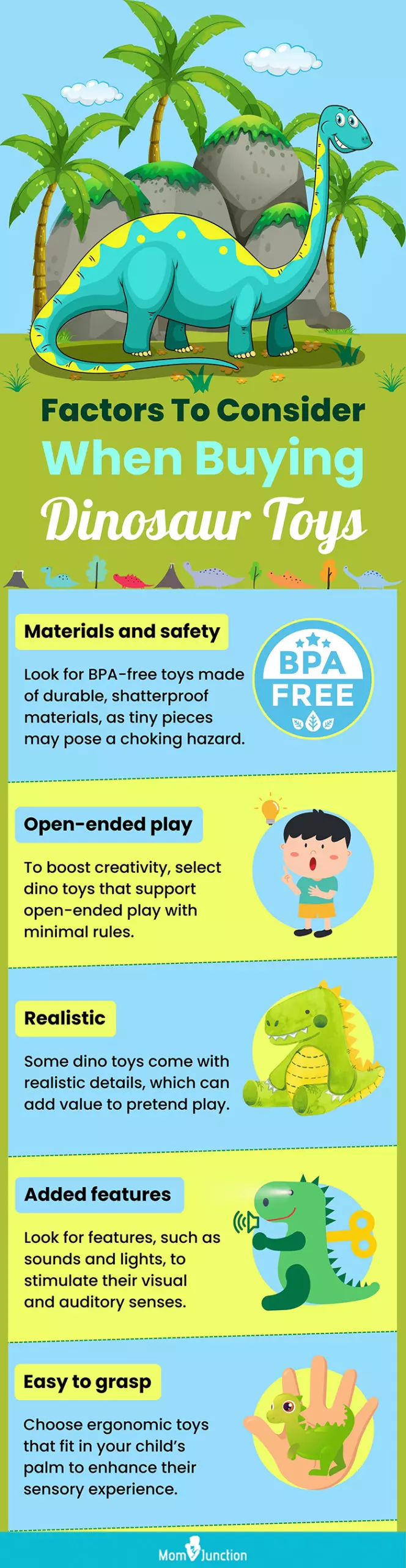 Factors To Consider When Buying Dinosaur Toys (infographic)