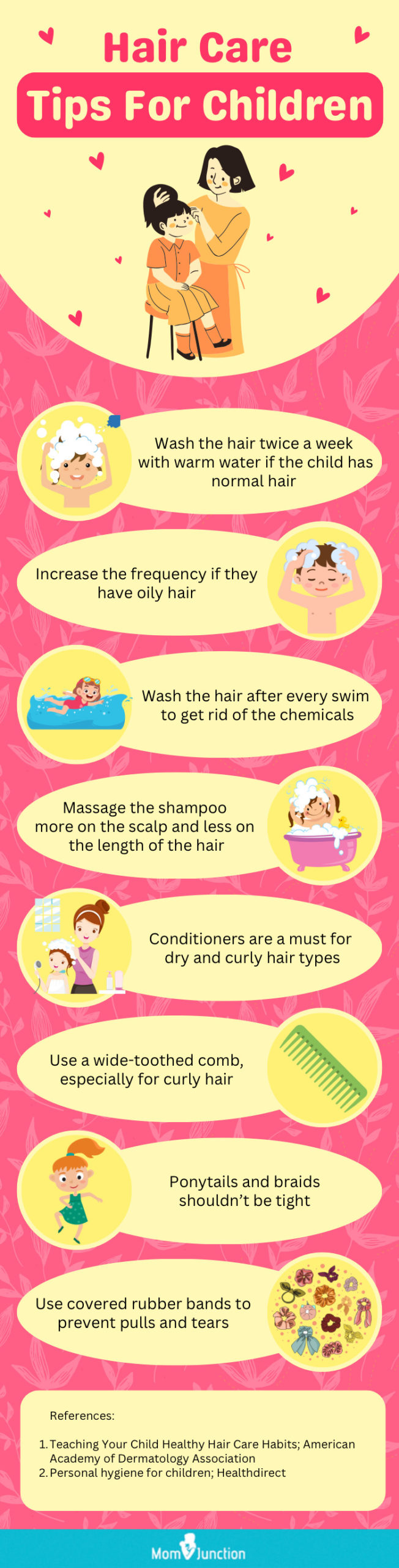 Hair Care Tips For Children