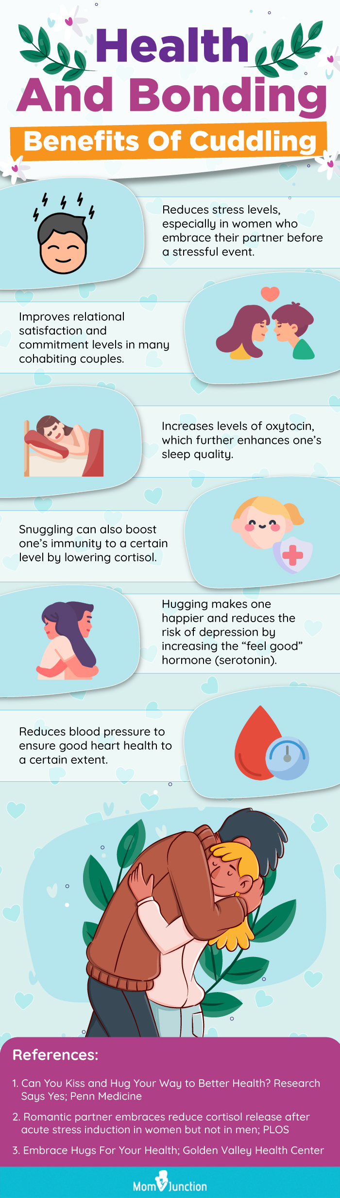 Health And Bonding Benefits Of Cuddling