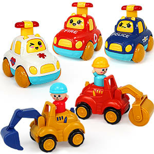 Heirio Toy Cars for Toddlers