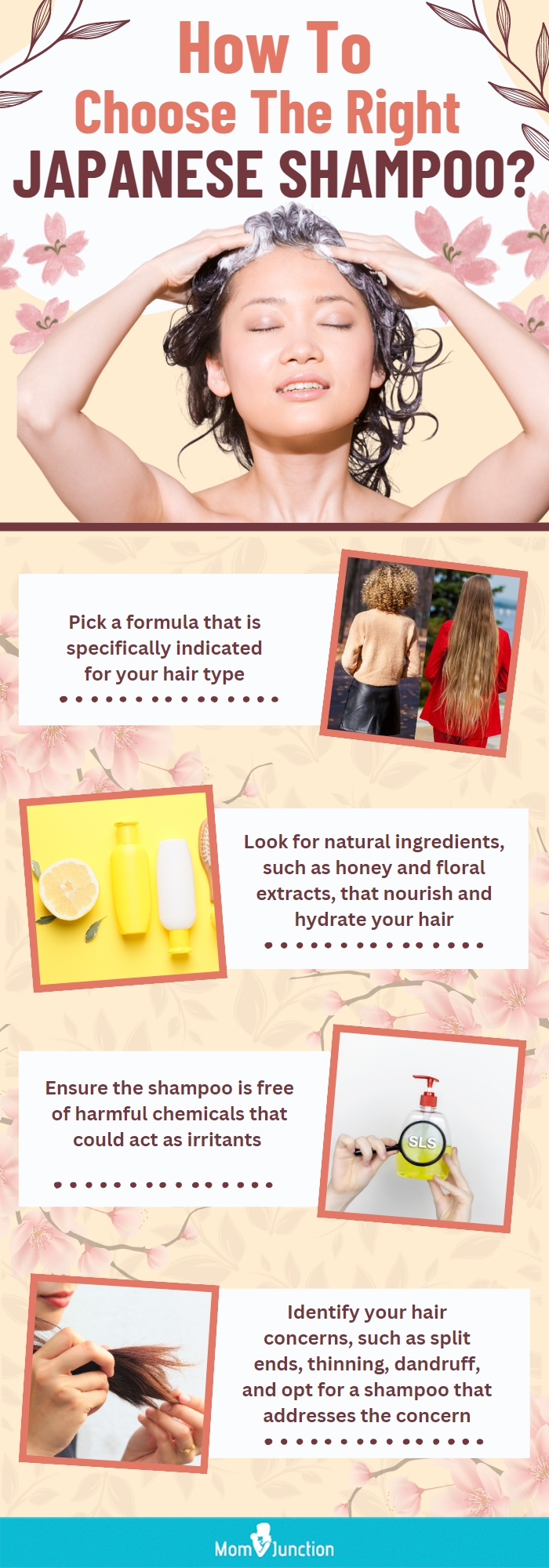 How To Choose The Right Japanese Shampoo (infographic)