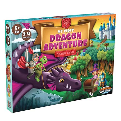 Jumping High Five My First Dragon Adventure Board Game
