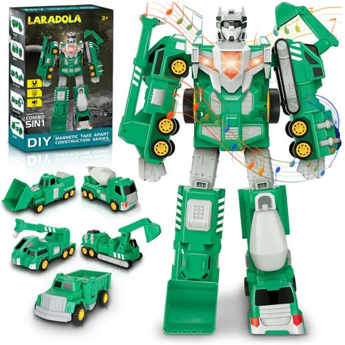 Laradola Construction Combo 5-In-1 Toy