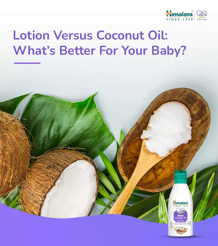 Lotion Versus Coconut Oil: What’s Better For Your Baby?_image