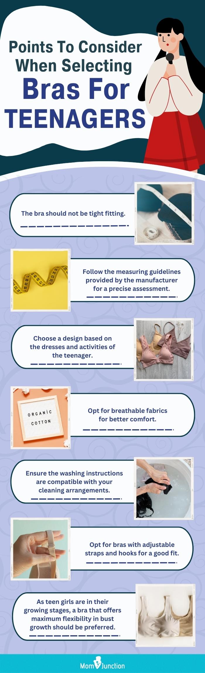 Points To Consider When Selecting Bras For Teenagers 212 Content Topics