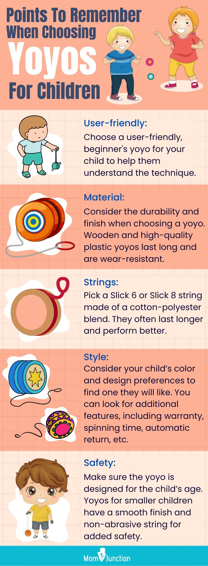 Points To Remember When Choosing Yoyos For Children (infographic)