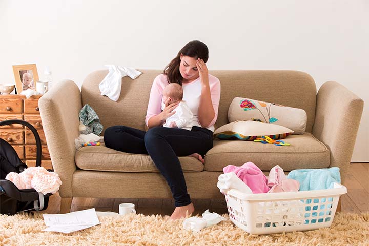 Postpartum depression affects ability to stay organized