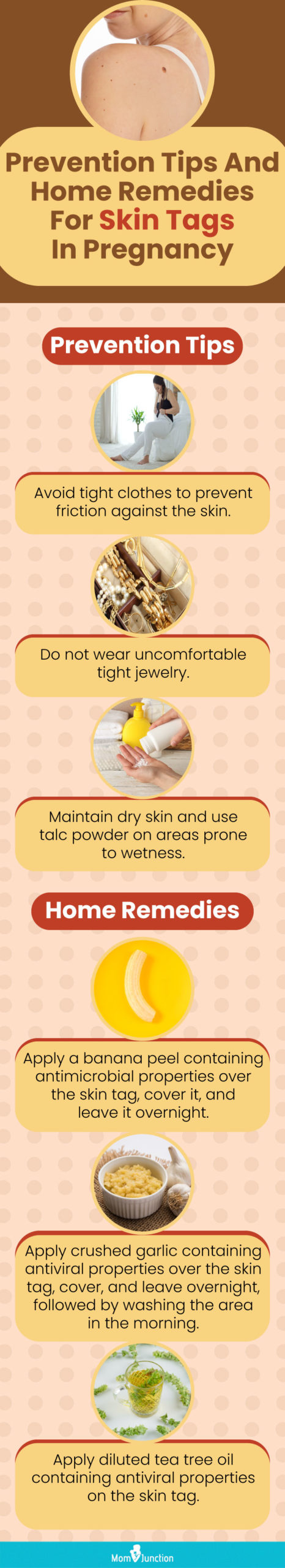 prevention tips and home remedies for skin tags in pregnancy [infographic]