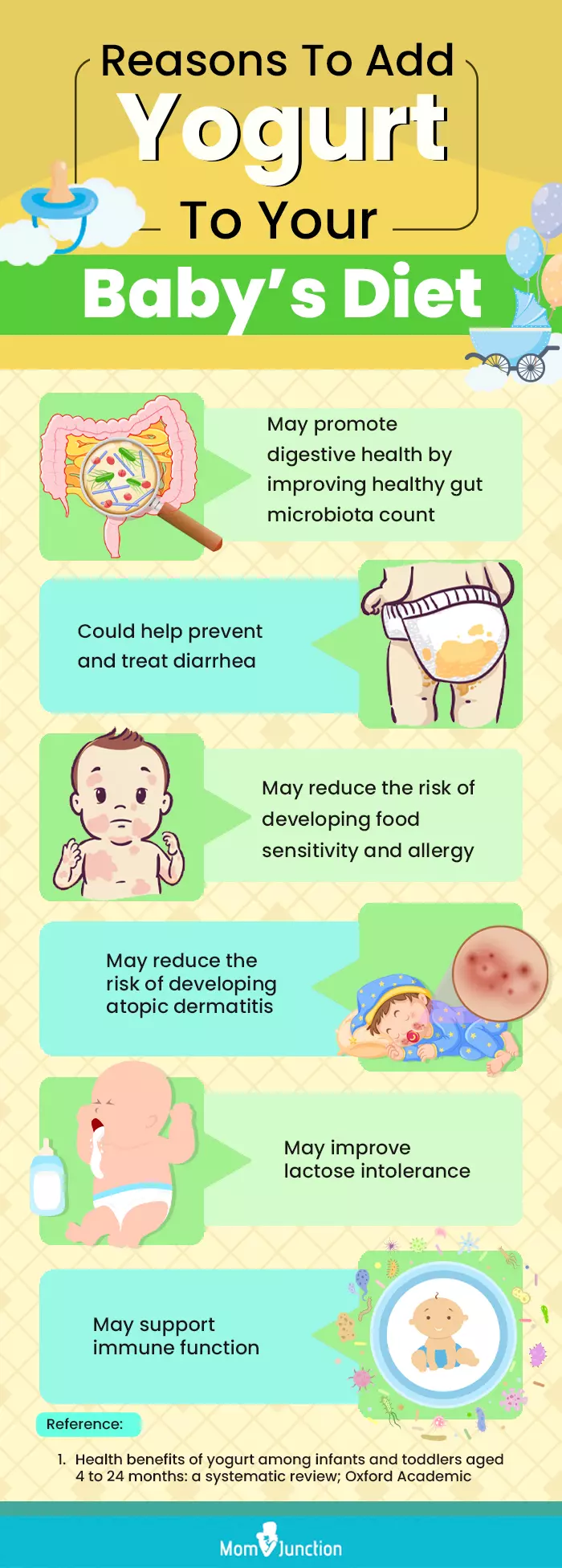 reasons to add yogurt to your babys diet (infographic)