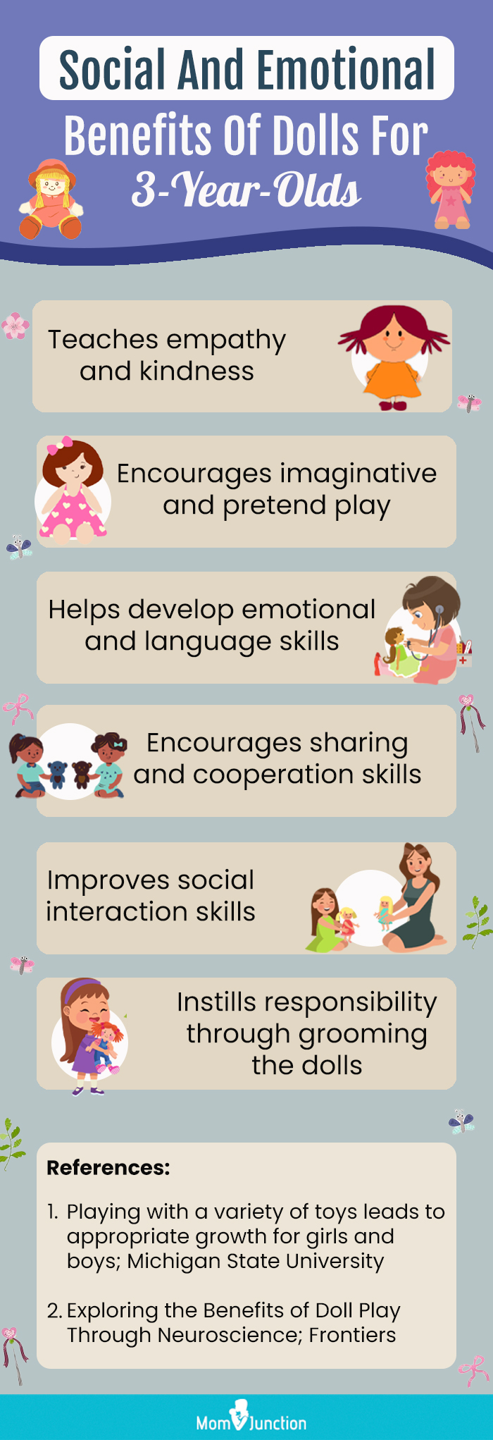 Social And Emotional Benefits Of Dolls For 3-Year-Olds (infographic)