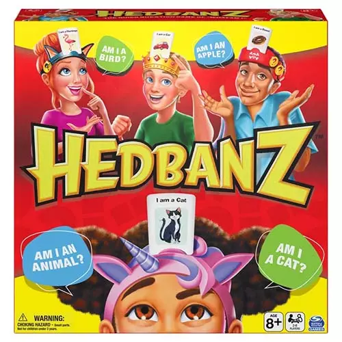 Spin Master Games Hedbanz Guessing Card Game