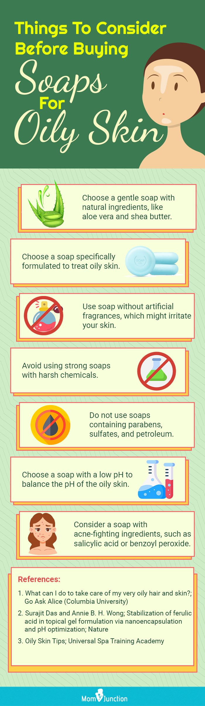 Things To Consider Before Buying Soaps For Oily Skin (infographic)