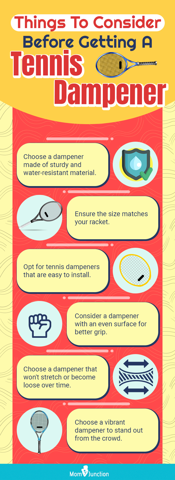 Things To Consider Before Getting A Tennis Dampener