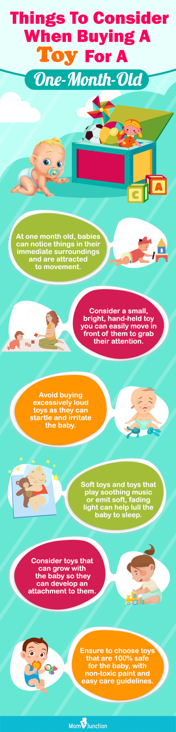 Things To Consider When Buying A Toy For A One-Month-Old