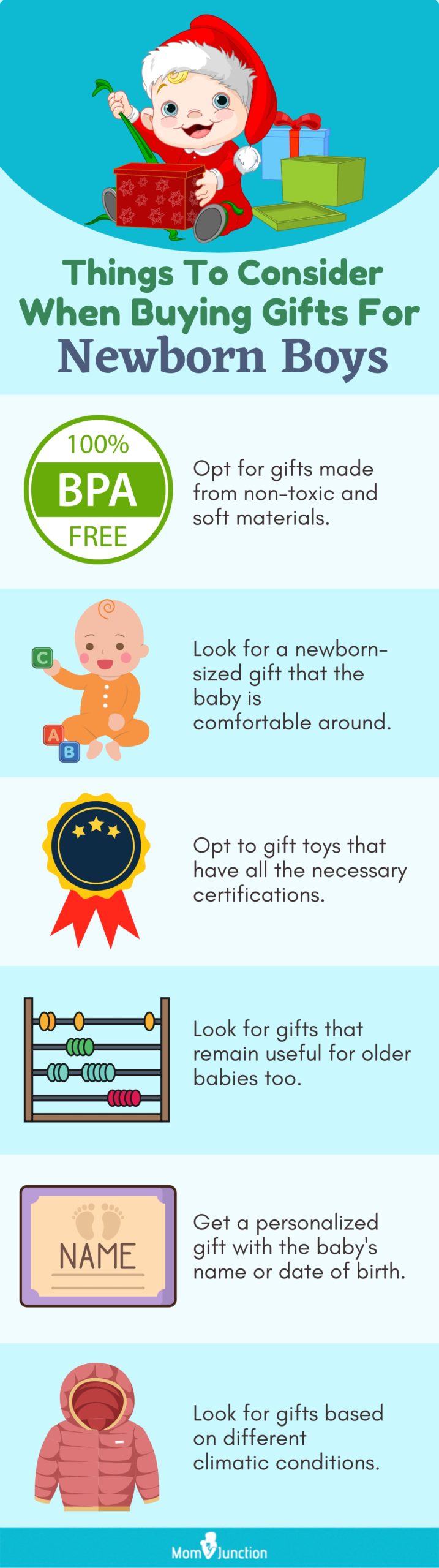 Things To Consider When Buying Gifts For Newborn Boys