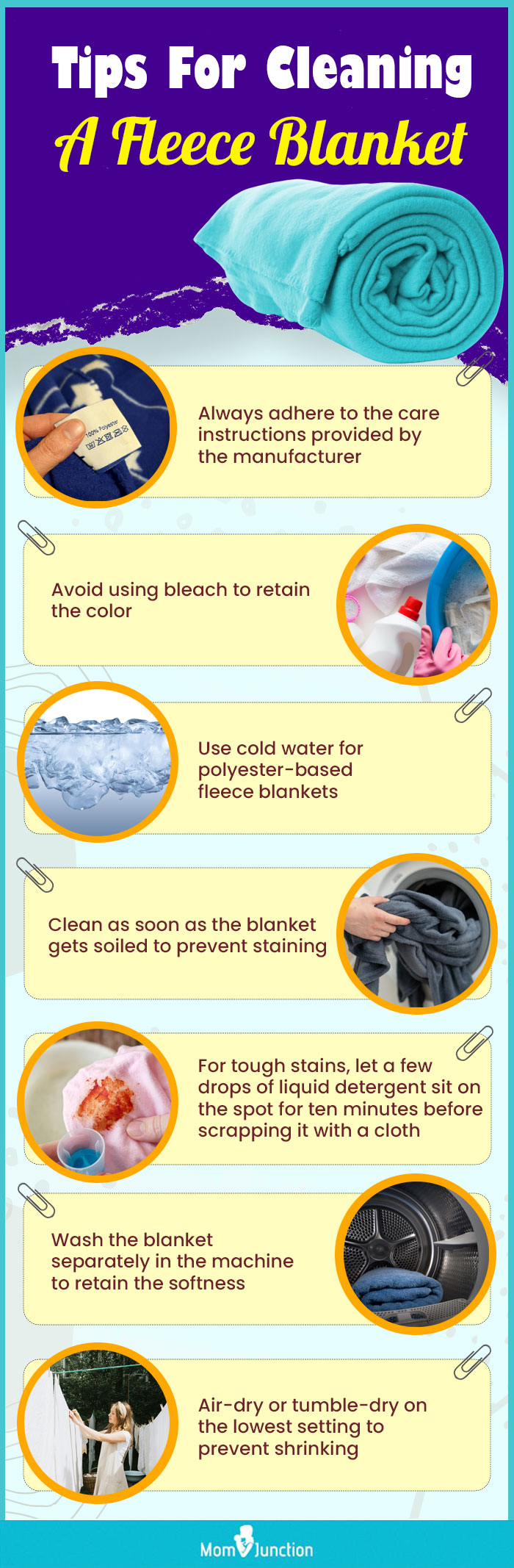 Tips For Cleaning A Fleece Blanket