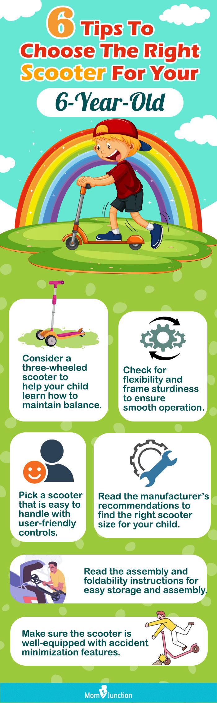 6 Tips To Choose The Right Scooter For Your 6-Year-Old