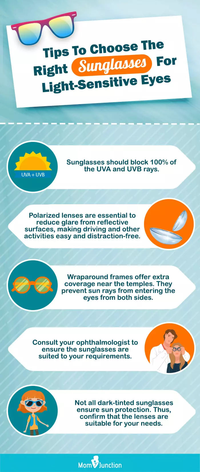 Tips To Choose The Right Sunglasses For Light-Sensitive Eyes