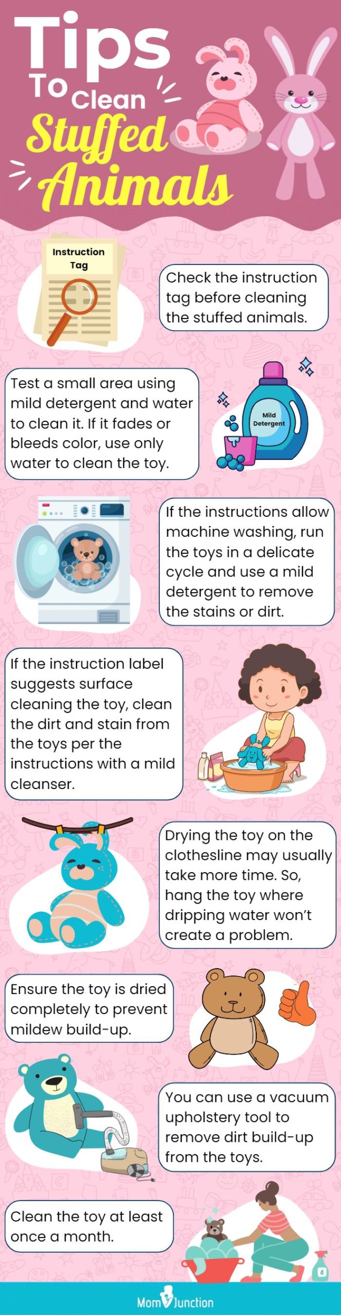 Tips To Clean Stuffed Animals