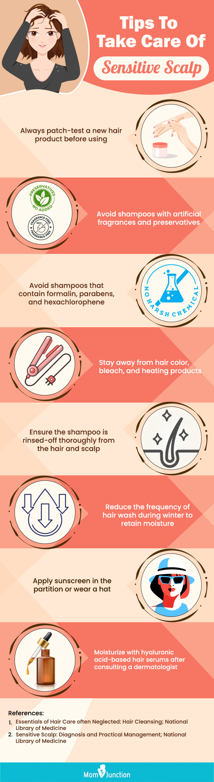 Tips To Take Care Of Sensitive Scalp
