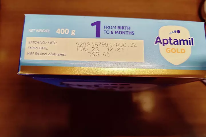 Aptamil Gold 1 Infant Formula Powder