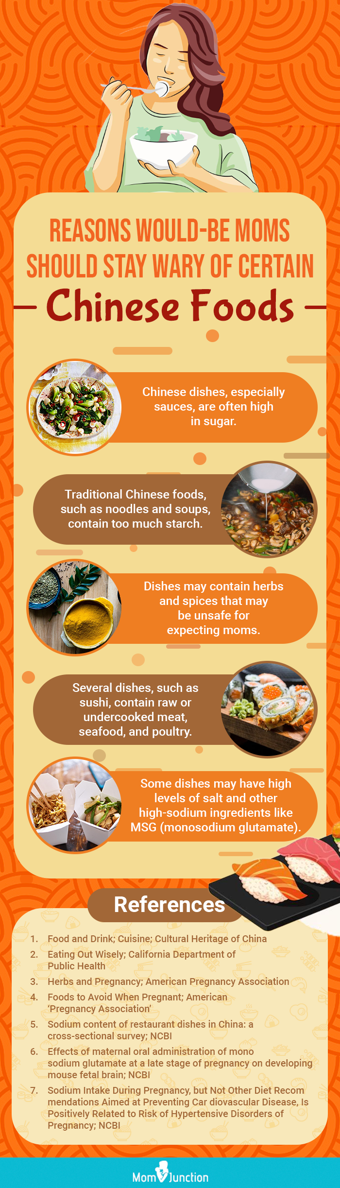 chinese foods [infographic]