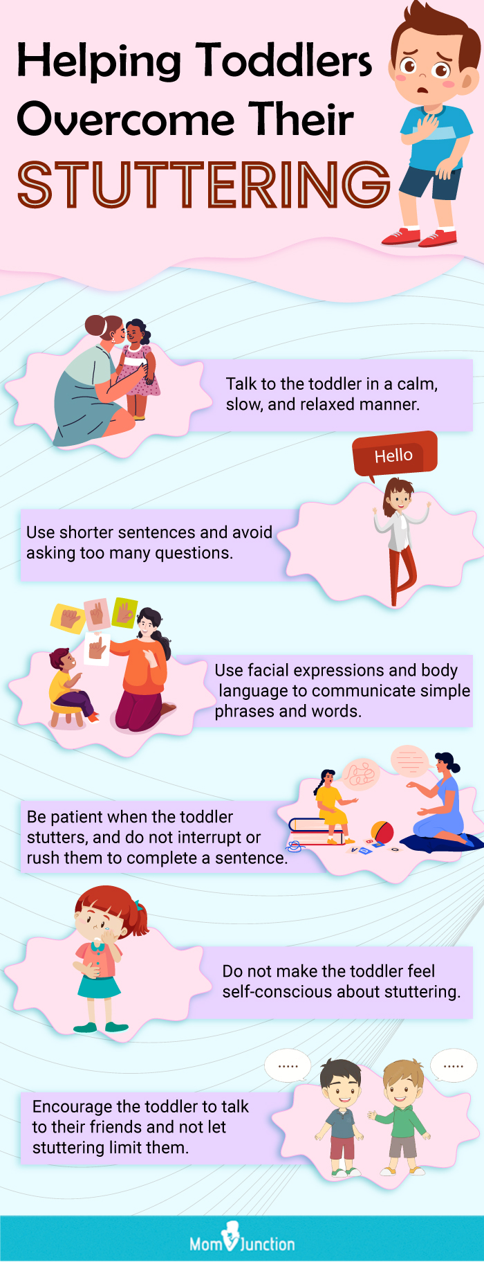 how can parents help a toddler who stutters (infographic)