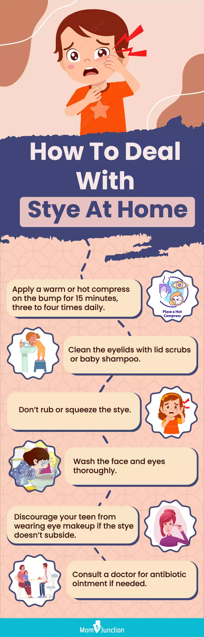 how to deal with style at home (infographic)