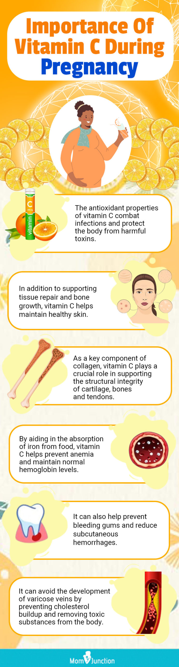 importance of vitamin c during pregancy (infographic)