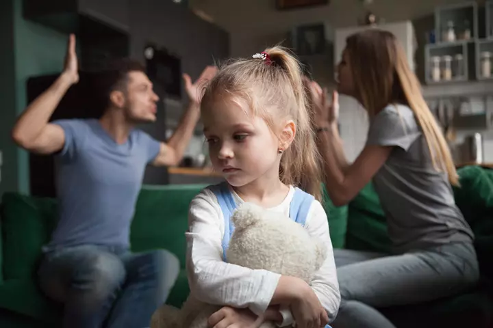 Yelling impact on a child