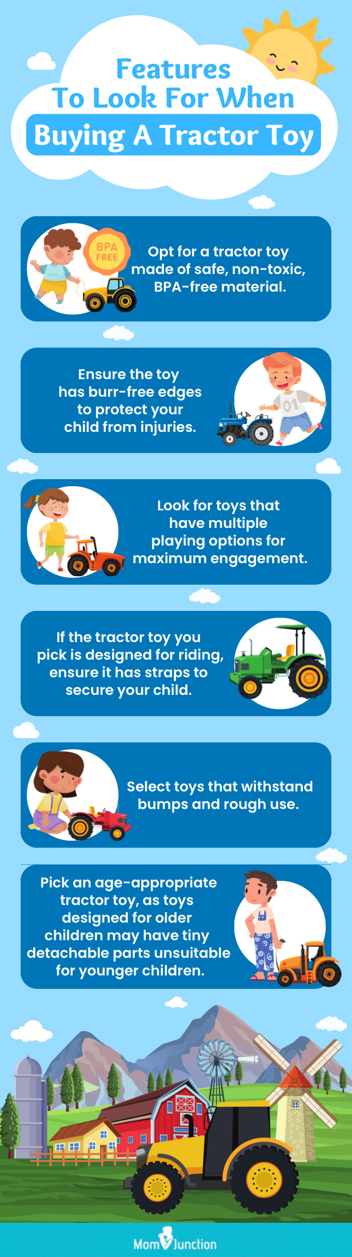 Features To Look For When Buying A Tractor Toy