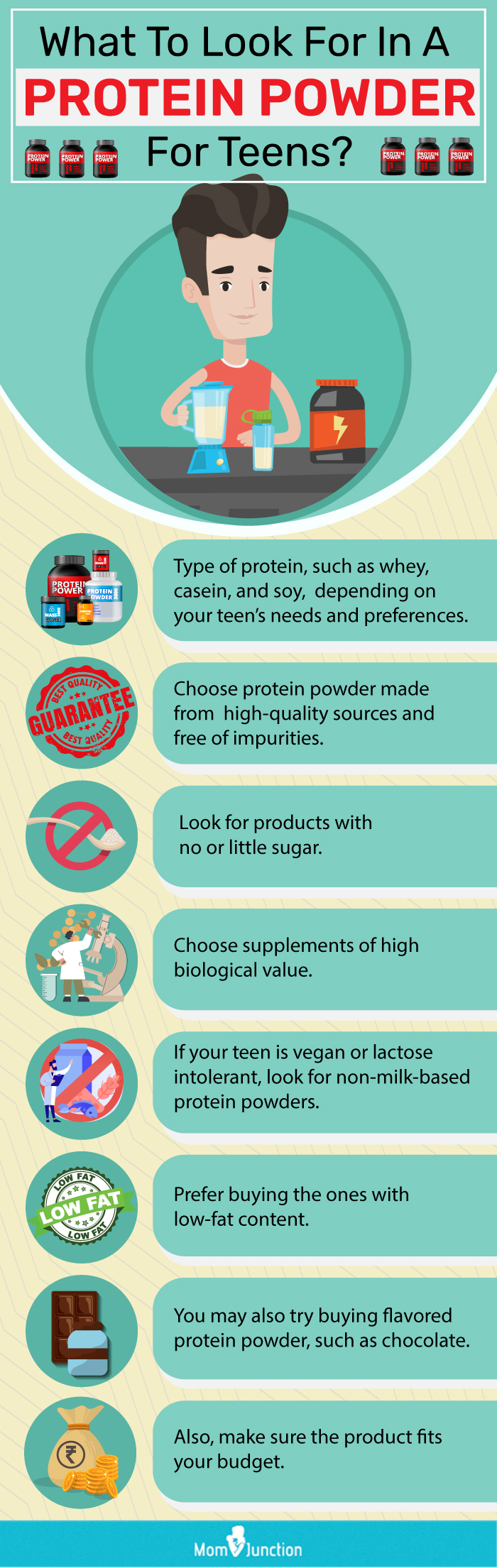 What To Look For In A Protein Powder For Teens?