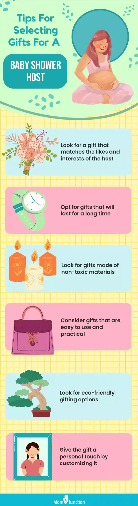 Tips For Selecting Gifts For A Baby Shower Host (Infographic)