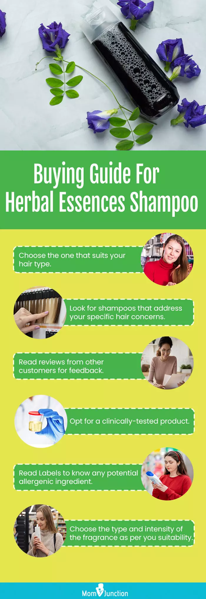 Buying Guide For Herbal Essences Shampoo (infographic)
