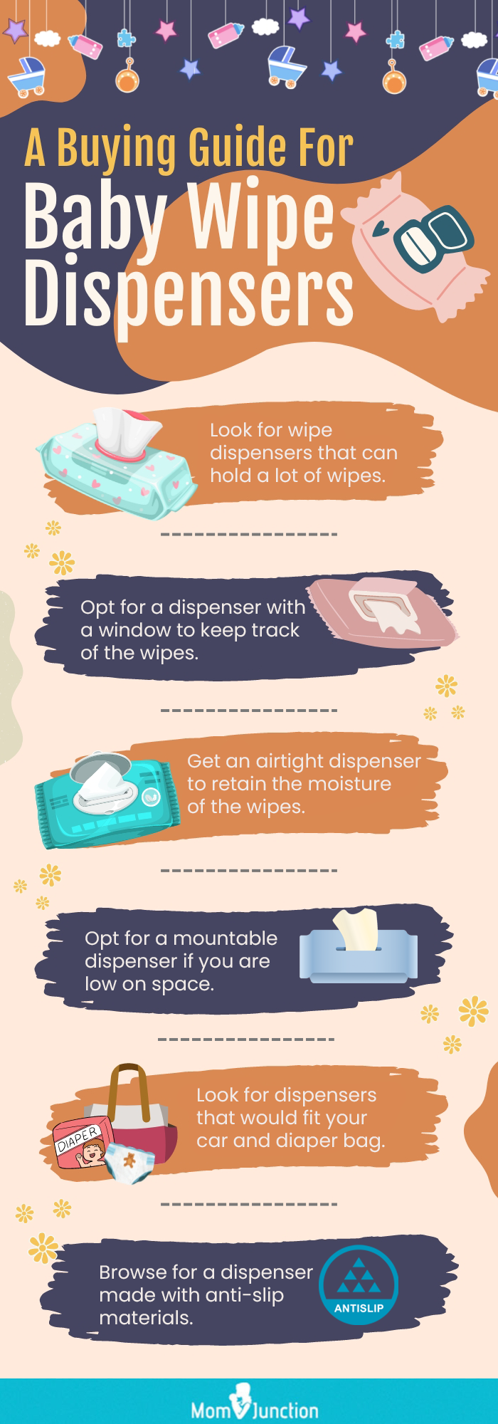 A Buying Guide For Baby Wipe Dispensers (infographic)