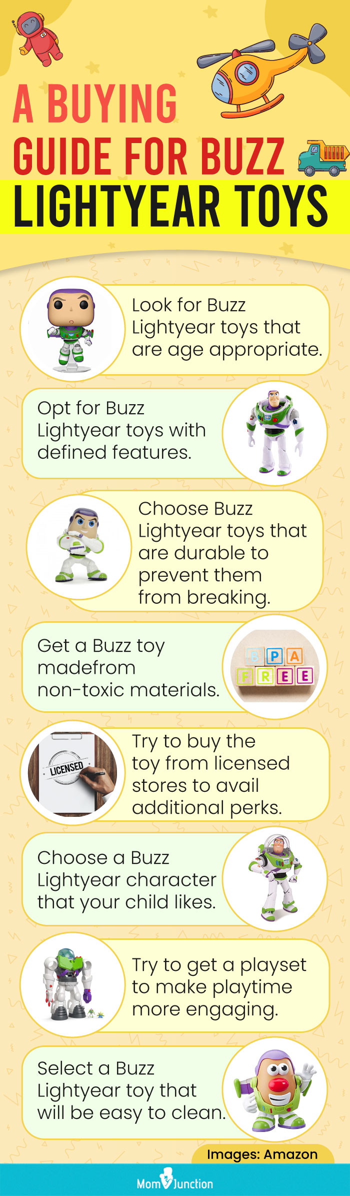 A Buying Guide For Buzz Lightyear Toys (infographic)