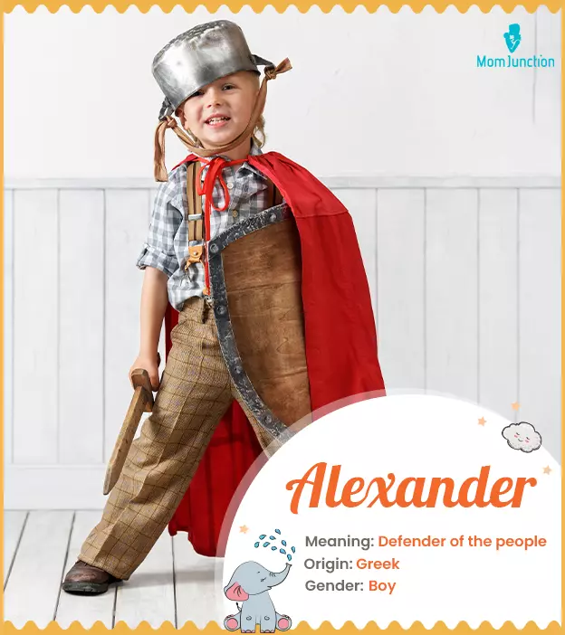 Alexander, baby boy name