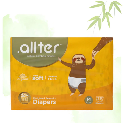 Allter Organic Bamboo Diapers