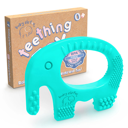 Baby Elefun Teething Toy Ring