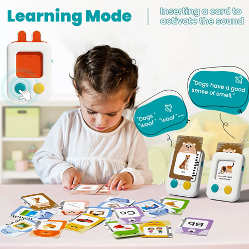 Beiens Talking Flash Cards For Toddlers