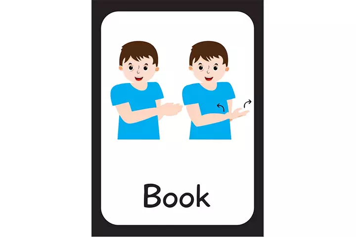 Book in sign language