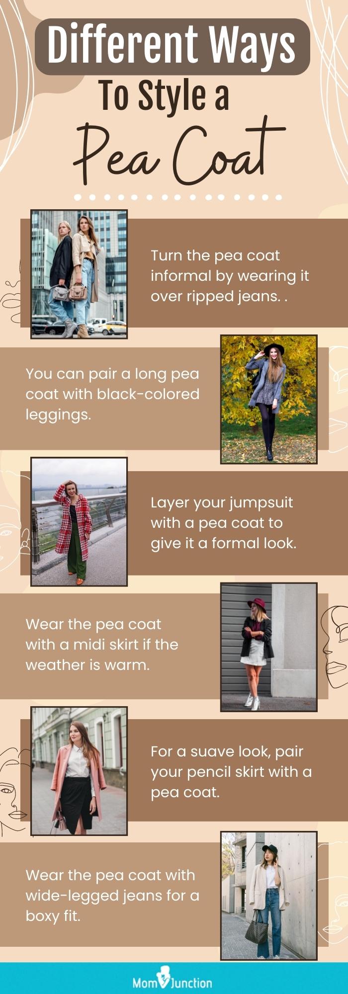 Different Ways To Style A Pea Coat