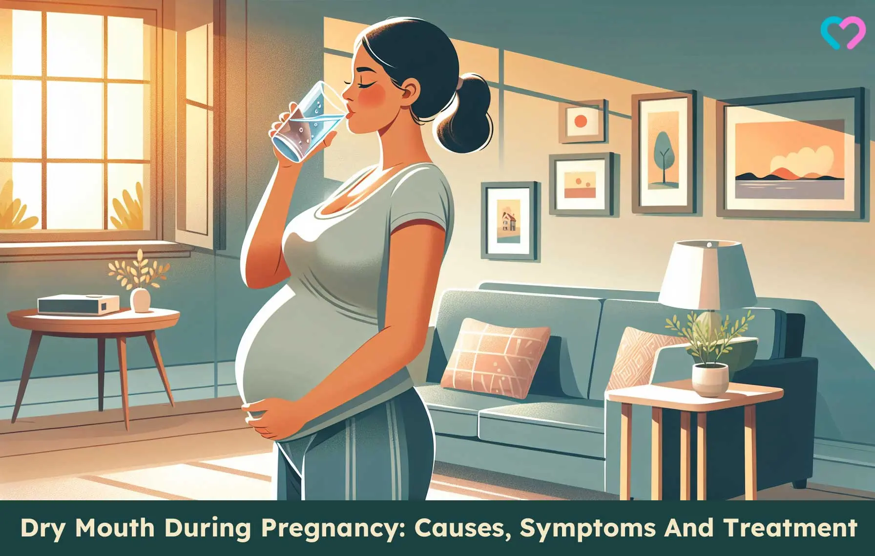 Dry Mouth During Pregnancy: Causes, Symptoms And Treatment_illustration