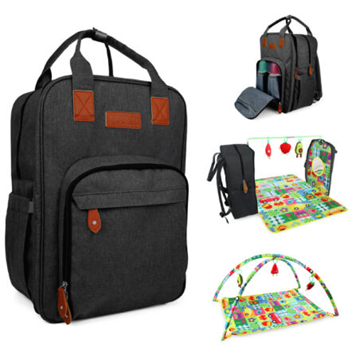 Flisko Three-In-One Diaper Backpack