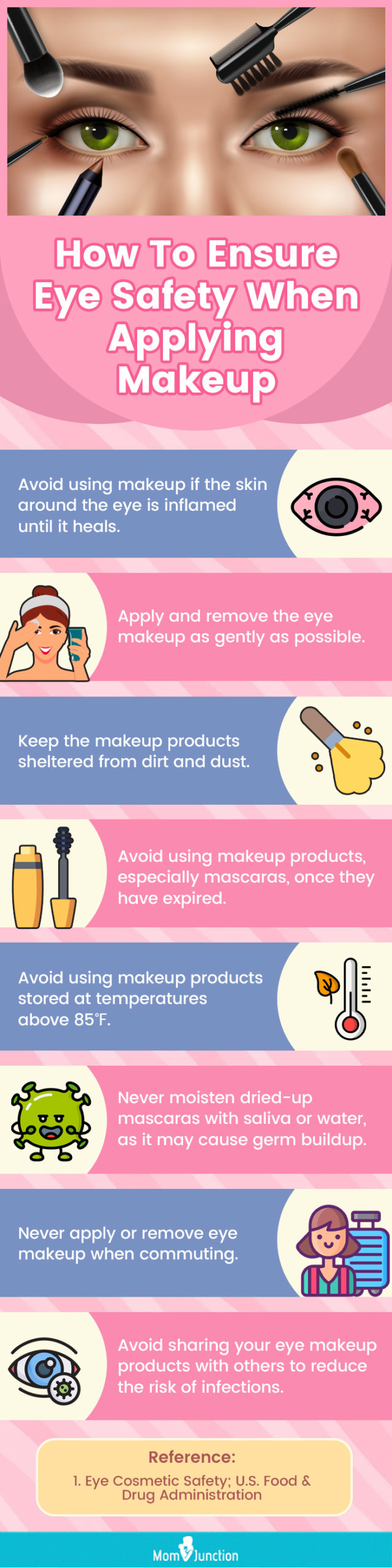 How To Ensure Eye Safety When Applying Makeup