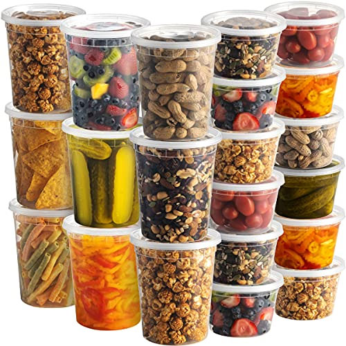 JoyServe Deli Food Containers With Lids
