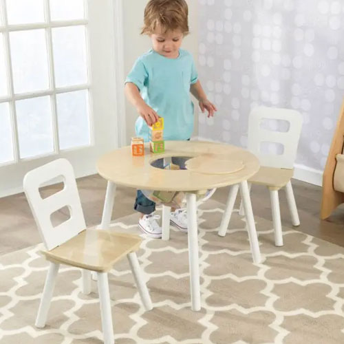 KidKraft Wooden Round Table And Chair Set