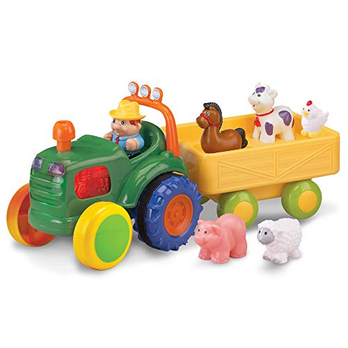Kidoozie Old MacDonald Had A Farm Toddler Toy Tractor