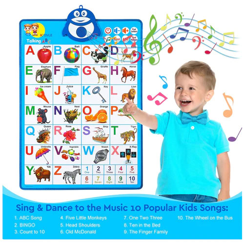 LeFree Electronic Interactive Alphabet Wall Chart