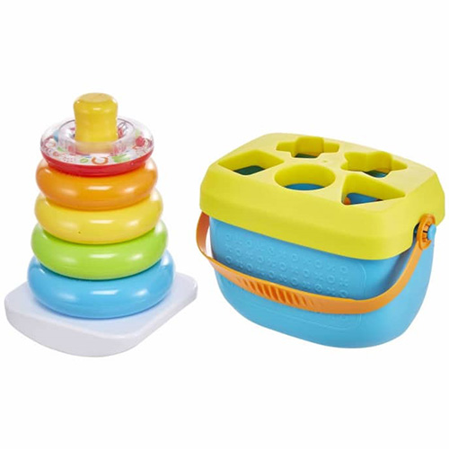 Fisher-Price Rock-A-Stack Toy And Blocks Set